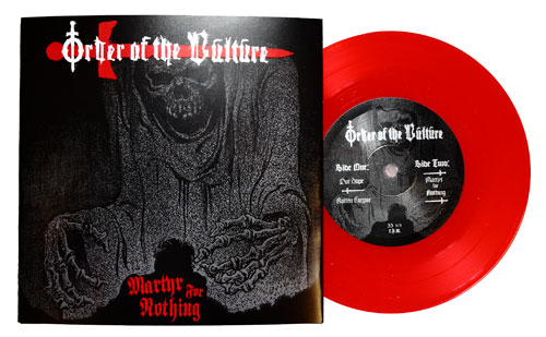 ORDER OF THE VULTURE - Martyr for Nothing EP - red vinyl